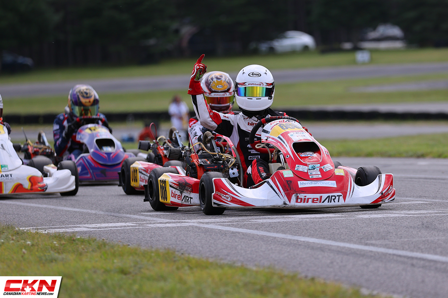 Photo from Final Lap Shootout between Prime Drivers in Canadian Open Briggs Junior Final