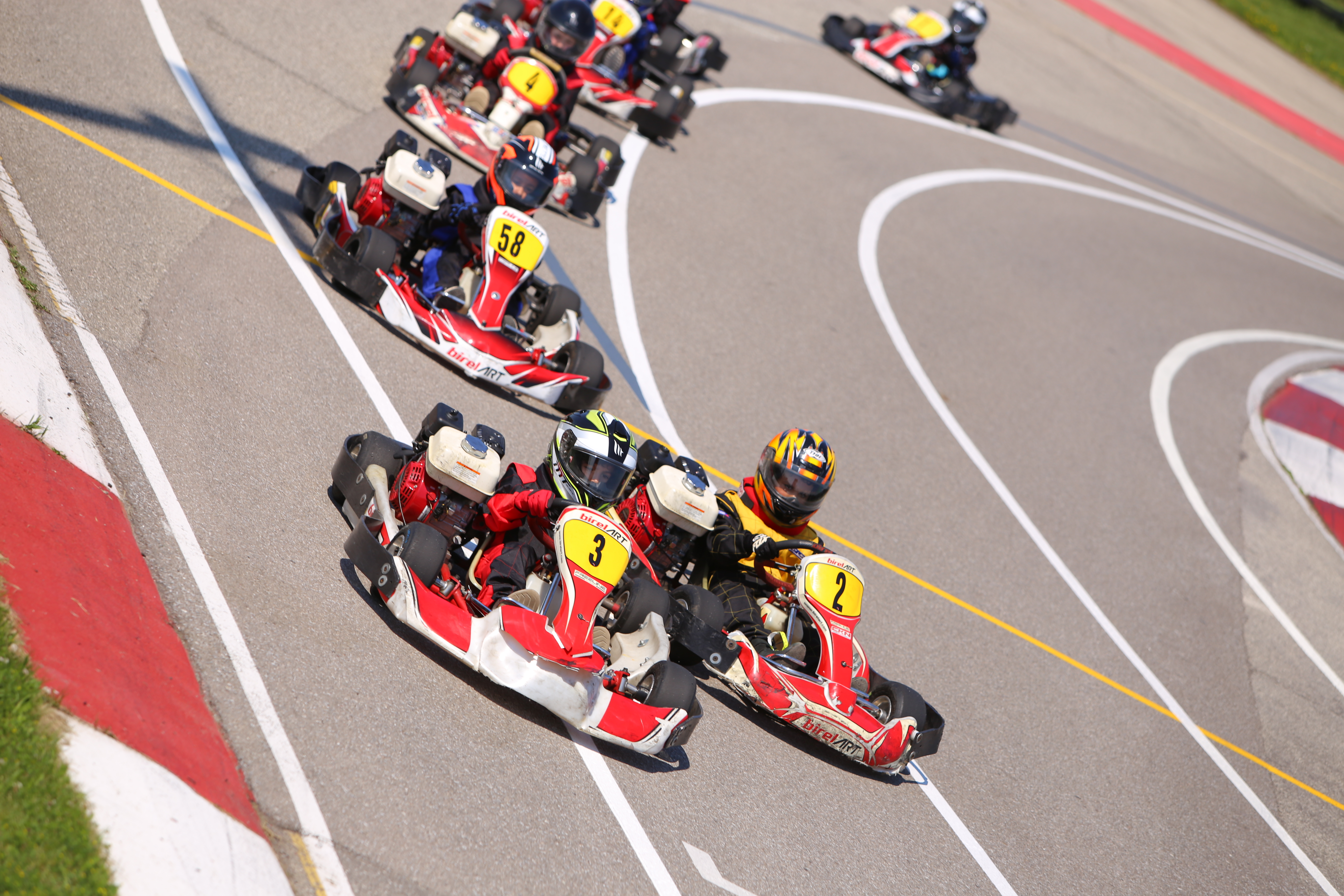 Photo from an HRKC go-kart race